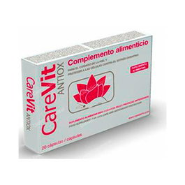 CAREDERM Carevit Antiox - Suplemento Antioxidante - 20 Cápsulas
