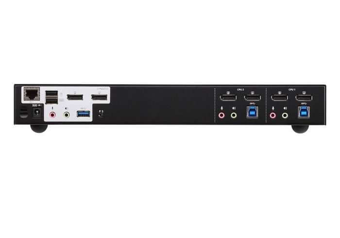 Aten CS1942DP Conmutador KVM de 2 Puertos USB 3.1 con DisplayPort Dual 4K a 4096x2160 60Hz, HDCP, con Cables Incluidos Aten CS1942DP Conmutador KVM de 2 Puertos USB 3.1 con DisplayPort Dual 4K a 4096x2160 60Hz, HDCP, con Cables Incluidos