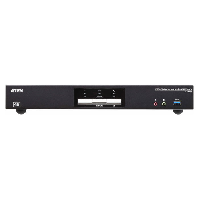 Aten CS1942DP Switch KVM de 2 Puertos con Dual DisplayPort 4K 60Hz y USB 3.0