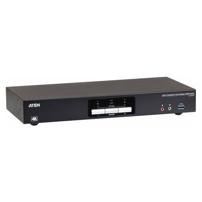 Aten CS1942DP Switch KVM de 2 Puertos con Dual DisplayPort 4K 60Hz y USB 3.0