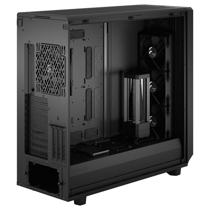 Fractal Design Meshify 2 XL Black Window Torre PC para Juego ATX EATX Micro ATX Mini-ITX SSI CEB Acero Vidrio Templado