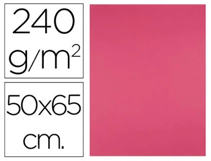 Liderpapel Cartulina Fucsia 50 x 65 cm 240 g/m2 Liderpapel Cartulina Fucsia 50 x 65 cm 240 g/m2