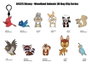 Monogram Int. Disney 3D Colgantes de PVC Personajes del Bosque Serie 76 Expositor (24)
