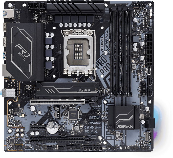 ASRock H670M Pro RS micro ATX LGA 1700 DDR4