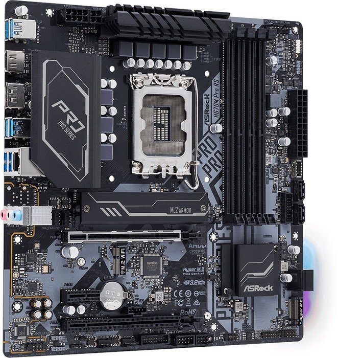 ASRock H670M Pro RS micro ATX LGA 1700 DDR4