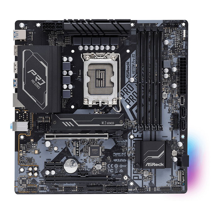 ASRock Placa Base H670M PRO RS (1700)