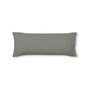 Funda de almohada Decolores Liso Antracita 175 Hilos 45 x 110 cm