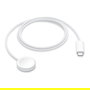 Apple MT0H3ZM/A Cargador Magnético Rápido Inalámbrico para Apple Watch, Blanco, 1m