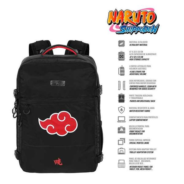 Karactermania Mochila Mercury Naruto Clouds Negro