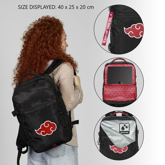Karactermania Mochila Mercury Naruto Clouds Negro