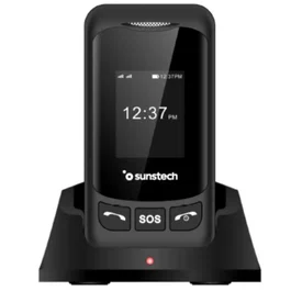 Sunstech CELT26 Teléfono móvil para personas mayores Negro
