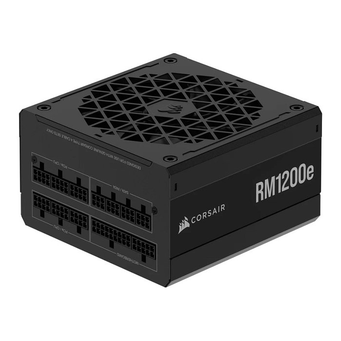 Corsair RM1200e Fuente de Alimentación ATX 3.0 80 Plus Gold 1200W Modular PCIe 5.0 Ready para PC Gaming Corsair RM1200e Fuente de Alimentación ATX 3.0 80 Plus Gold 1200W Modular PCIe 5.0 Ready para PC Gaming
