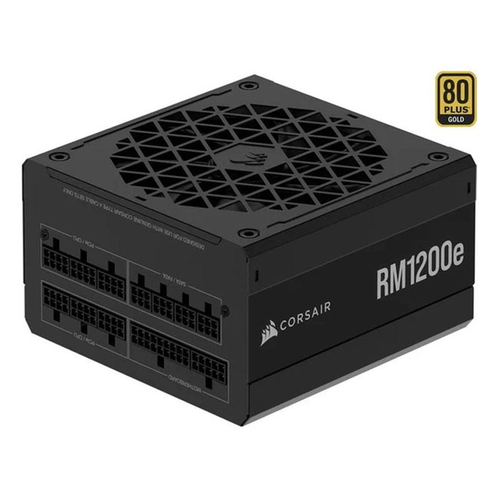 Corsair RM1200e 1200 W Fuente de alimentación Modular ATX 3.1 PCIe 5.1 80+ Gold Negro