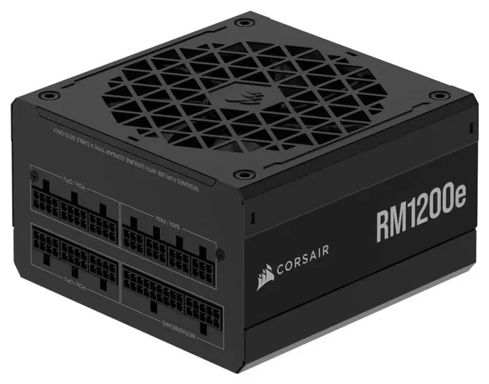 Corsair RM1200e 1200 W Fuente de alimentación Modular ATX 3.1 PCIe 5.1 80+ Gold Negro