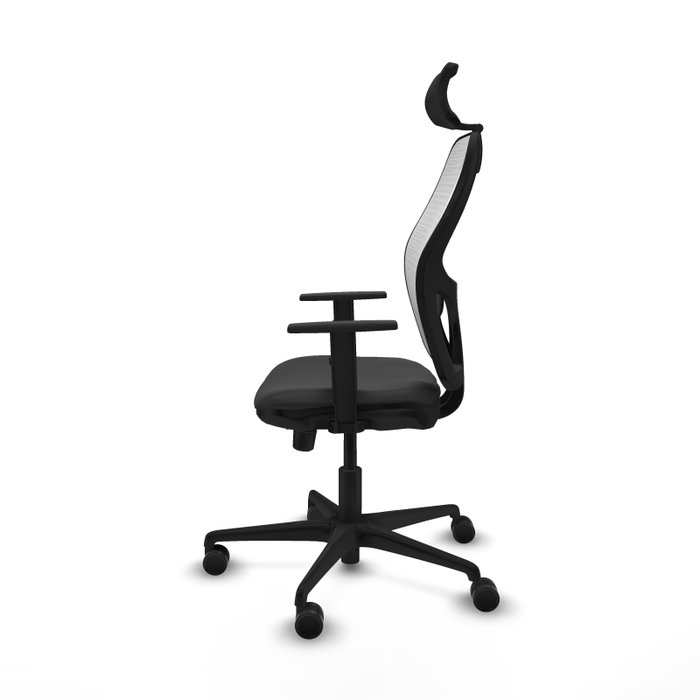 PIQUERAS Y CRESPO Silla de oficina Jorquera Sincro/Traslack Gris oscuro y Blanco PIQUERAS Y CRESPO Silla de oficina Jorquera Sincro/Traslack Gris oscuro y Blanco