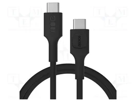Green Cell KABGC100PF120PB Cable USB C a USB C 100W 1,2m Negro