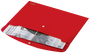 Leitz 46780025 Sobres Polipropileno Opaco A4 con Broche Boton Recycle Rojo