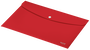 Leitz 46780025 Sobres Polipropileno Opaco A4 con Broche Boton Recycle Rojo