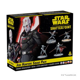 Atomic Mass Games Star Wars Shatterpoint Expansión Caja Escuadra Jedi Hunters Squad Pack Inquisidores, Gran Inquisidor, Reva - Referencia SWP12