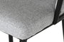 DKD Home Decor Taburete Moderno Gris Poliester Metal Trenzado 47 x 44 x 104 cm (2 Unidades)