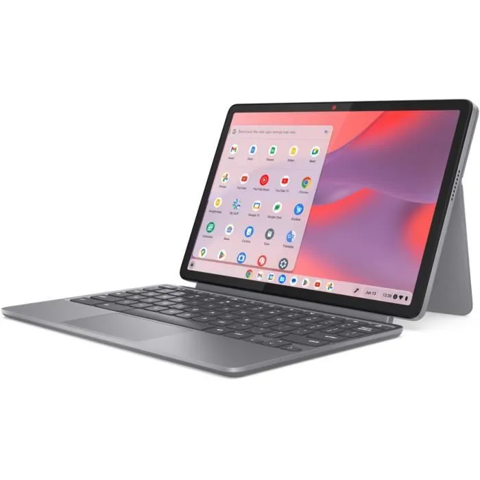 Lenovo Chromebook Duet 11M889 83HH0013FR Tableta PC 2 en 1 Chrome OS 10.95 WUXGA MTK Kompanio 838 4GB RAM 64GB Almacenamiento AZERTY