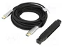 Akyga AK-HD-100L HDMI óptico AOC 48Gb/s 8K@60Hz 4K@120Hz ver. 2.1 10m