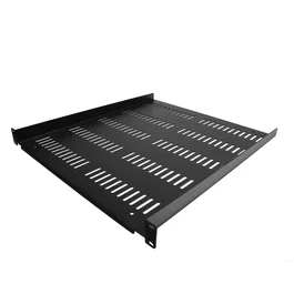 StarTech SHELF-1U-20-FIXED-V Estante Fijo Ventilado para Rack 1U, 20 Pulgadas/508 mm de Profundidad, Soporta 25 kg, Negro