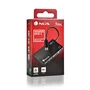 NGS WonderIHub4 Hub USB-C con 4 puertos USB 3.0 Negro