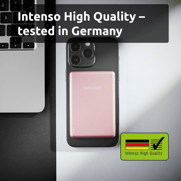 Intenso MW10000 Powerbank MagSafe 10000 mAh Rosa Intenso MW10000 Powerbank MagSafe 10000 mAh Rosa
