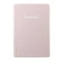 Intenso MW10000 Power Bank 10000 mAh con Carga Inalámbrica MagSafe 15W y USB-C PD 20W, Compatible con iPhone y Android, Color Rosa