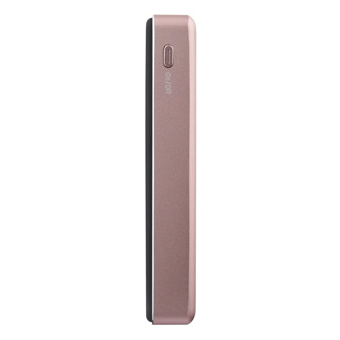 Intenso MW10000 Power Bank 10000 mAh con Carga Inalámbrica MagSafe 15W y USB-C PD 20W, Compatible con iPhone y Android, Color Rosa