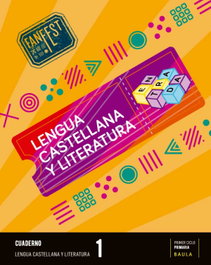 BAULA, CUADERNO LENGUA CASTELLANA 1R.PRIMARIA. ESPIRAL. FANFEST. CATALUNYA 2023