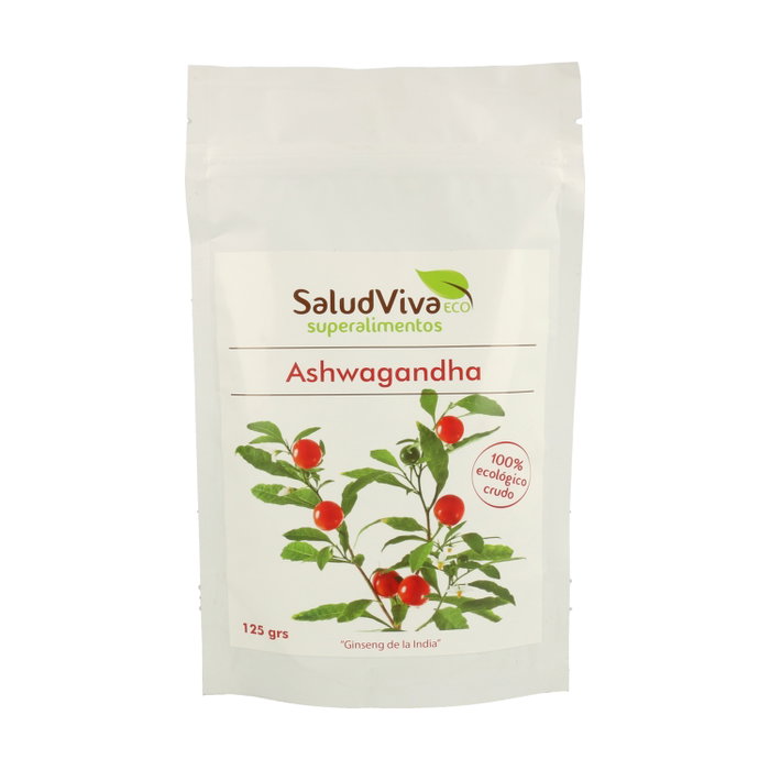 Salud Viva Ashwagandha en polvo BIO 125g Salud Viva Ashwagandha en polvo BIO 125g