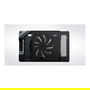 Cooler Master NotePal Ergostand III Base Refrigeradora Portátil 17", Ventilador 23cm 72CFM, USB 2.0 Hub 4 Puertos, Negro, Metal/Plástico