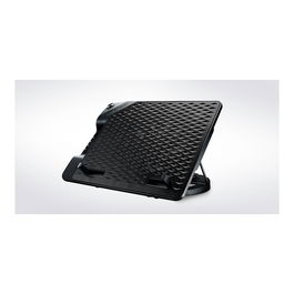 Cooler Master NotePal Ergostand III Base Refrigeradora Portátil 17", Ventilador 23cm 72CFM, USB 2.0 Hub 4 Puertos, Negro, Metal/Plástico