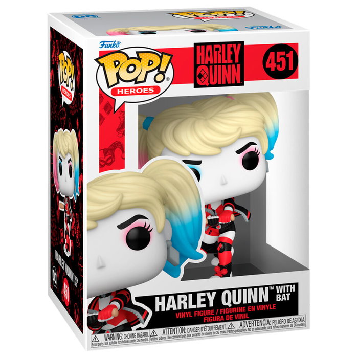 FUNKO Figura POP DC Comics Harley Quinn with Bat FUNKO Figura POP DC Comics Harley Quinn with Bat