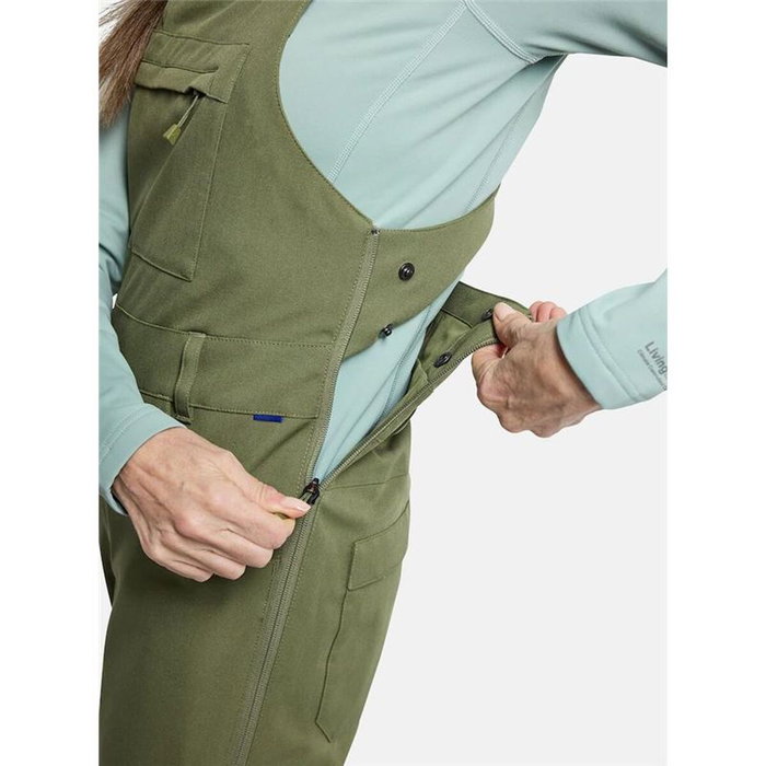 Pantalones para Nieve Burton Avalon Bib Verde 7-8 Años