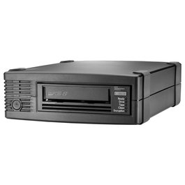 Hewlett Packard Enterprise StoreEver LTO-8 Ultrium 30750 EXTTP-STOC Unidad de Cinta Externa SAS, 30 TB Capacidad, Grabacion LTO, 256-bit AES