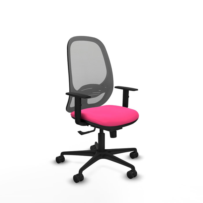 PIQUERAS Y CRESPO Silla de oficina Cilanco Rosa y Gris PIQUERAS Y CRESPO Silla de oficina Cilanco Rosa y Gris