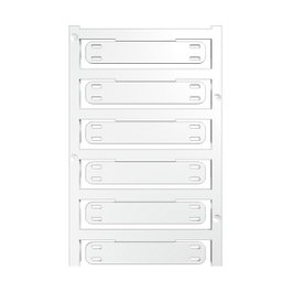 Weidmüller SFX 11/60 MC NE WS Marcador de conductores Blanco 60x11mm