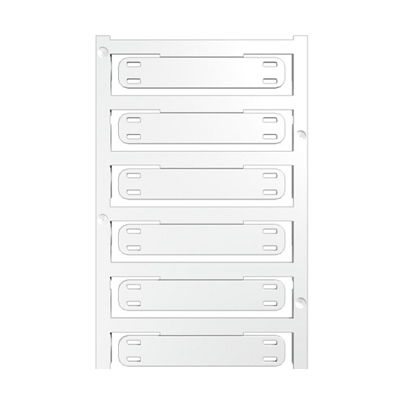Weidmüller SFX 11/60 MC NE WS Marcador de conductores Blanco 60x11mm Weidmüller SFX 11/60 MC NE WS Marcador de conductores Blanco 60x11mm