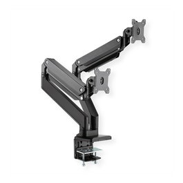 ROLINE Soporte de doble brazo para monitor 17.03.1117 con gasfeder hasta 35 pulgadas