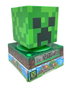 Kids Euroswan Lámpara Minecraft 3D con Despertador y Fecha para Niños
