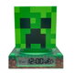 Kids Euroswan Lámpara Minecraft 3D con Despertador y Fecha para Niños