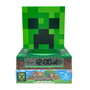 KIDS LICENSING Lámpara 3D con Despertador Minecraft 21,4x13x13cm