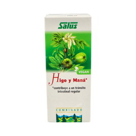 SALUS Jarabe de Higo y Mana - 200 ml | Extracto de Schoenenberger | Jarabe Natural Digestivo