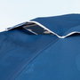 Aktive Sombrilla de playa antiviento 220 cm azul con estampado de anclas