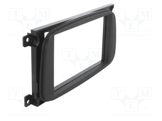 PER.PIC. Bastidor de montaje de radio para Ford 2 DIN gris oscuro