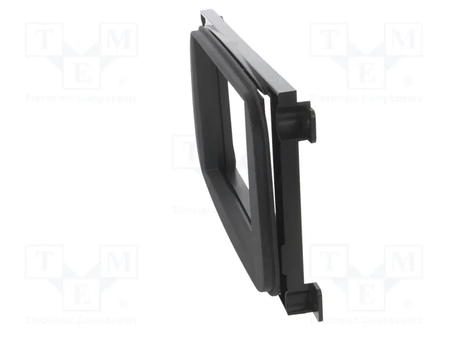 PER.PIC. Bastidor de montaje de radio para Ford 2 DIN gris oscuro