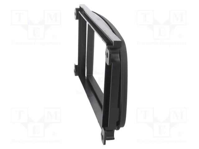 PER.PIC. Bastidor de montaje de radio para Ford 2 DIN gris oscuro
